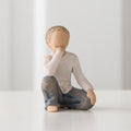 Inquisitive Child figurine as a curious child family keepsake gift