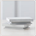 Set of 2 rectangle shelves for displaying figurines and keepsakes
