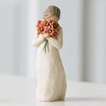 Surrounded by Love figurine as a floral love and appreciation gift