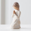 Prayer of Peace figurine as a calming prayer and reflection keepsake gift