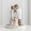 Around You cake topper figurine for wedding and anniversary keepsake display