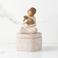 Kindness Girl keepsake box as an encouragement gift for a cat lover