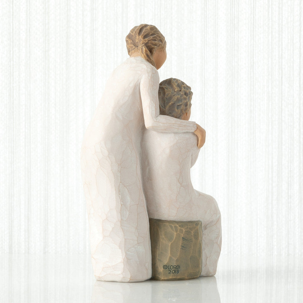 Loving My Mother figurine as a caring gift for mom from daughter
